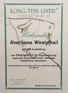  Linergist Svetlana Westphal, Long Time Liner Berlin, Permanent Make Up Berlin